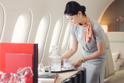 787“夢想商務機”艙內