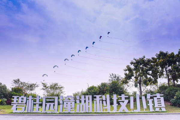 潼湖科技小鎮啟動儀式現場一角