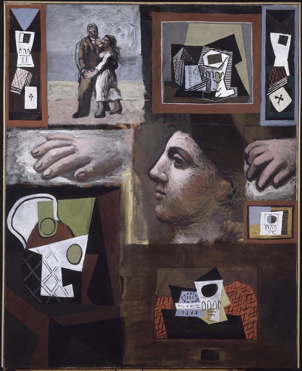 《習作》1920 布面油畫 100 x 81 cm 國立巴黎畢加索博物館 Succession Picasso 2019
