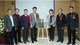 “南方醫科大學南方醫院-貝克曼庫爾特醫學檢驗技術虛擬仿真教育創新中心”揭牌嘉賓合影（從左至右依次為曹蓓、張春暉、鄭磊、王前、姜植銘、潘柏申、劉杰）