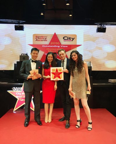 HU Bar and Lounge Voted as Outstanding View Bar by City Weekend Readers' Choice Awards