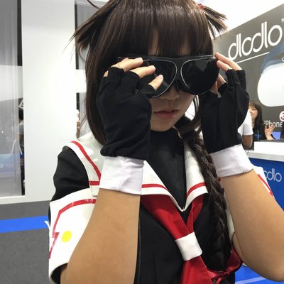 DlodloのVRグラスV1が東京ゲームショウで注目を浴びる