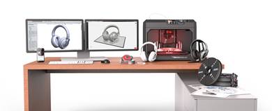 新MakerBot Printソフトウェアによって、プリント準備手順がより効率的に行えるようになった。