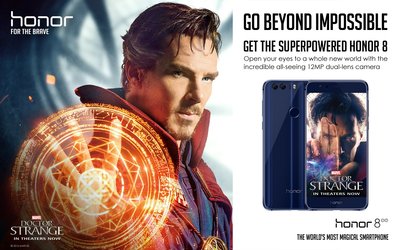 HonorはMarvel Studiosのドクター?ストレンジと提攜し、スクリーンに勇気をもたらす