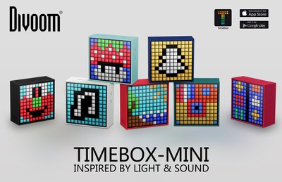全てが新しいDivoom TimeBox Mini、多機能ピクセルアート?スピーカーでオーディオと面白さを定義