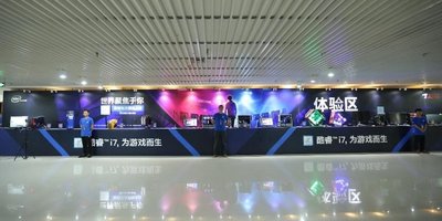 MOD展示區聚集各式炫酷MOD電競戰機