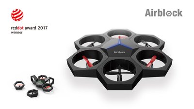 世界で初めてモジュール化、プログラミング、可変形が可能な革新的な設計を採用、魅力的な外観を備えた教育用ドローン