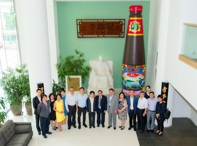 上海市政協代表團考察李錦記醬料集團總部
