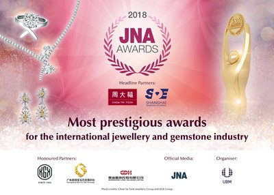 Most prestigious awards for the international jewellery and gemstone industry