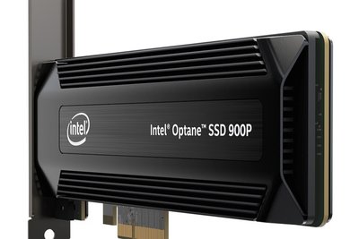 半高半長插卡外形的英特爾傲騰固態盤900P系列提供480GB、240GB兩種容量選擇