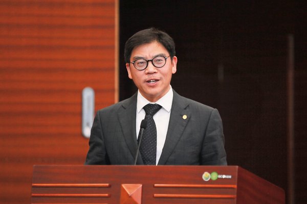 中國城市環境衛生協會工業固廢與危廢處理專業委員會主任凌錦明做主題講座