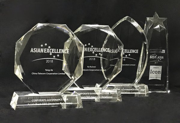 China Telecom Honored with 