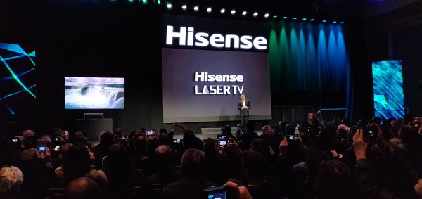 人類視覺新突破 -- 海信2019 CES正式發布70吋100吋三色激光電視