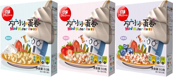 方廣小小蛋卷六種口味全新升級 傳承百年經典工藝