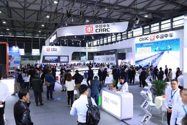 2018上海國際軌道交通展覽會現場