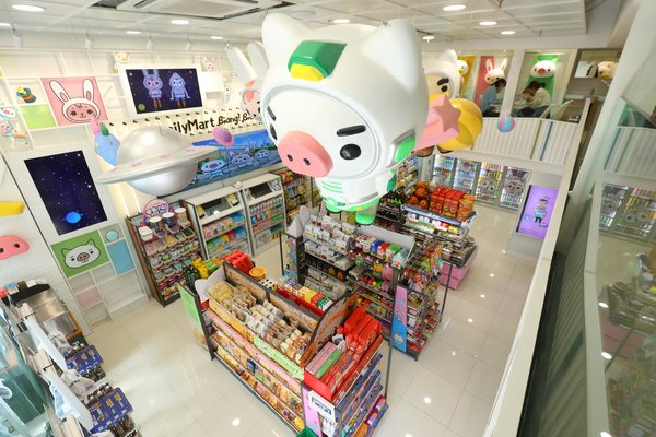 全家Biang！Biang!喵主題店內部全貌