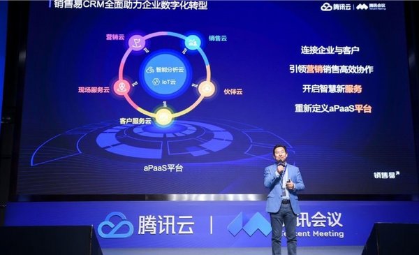 銷售易再牽騰訊：看視頻會議在CRM領域如何玩出新花樣