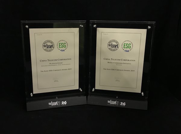 China Telecom Honored with 