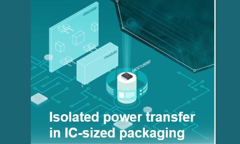 德州儀器EMI優化集成變壓器技術將電力傳輸隔離小型化為IC尺寸封裝