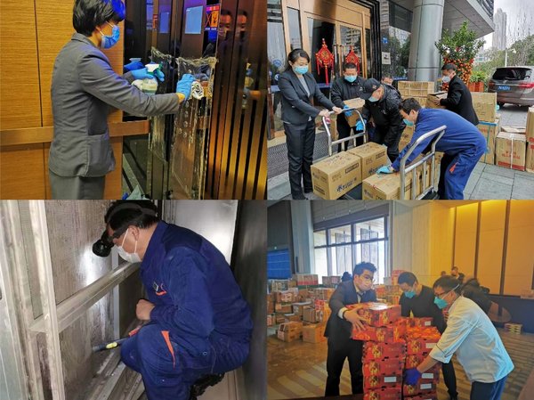 希爾頓集團全力接待馳援武漢醫護人員