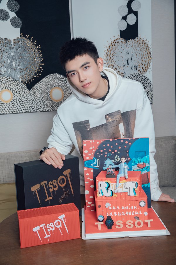 TISSOT天梭表全球形象代言人陳飛宇許下20歲生日愿望