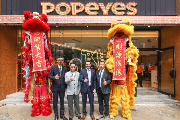 炸雞大師Popeyes正式宣布進入中國大陸市場