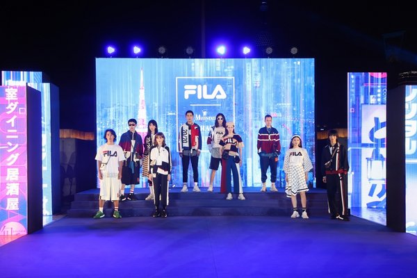 鋒尚者集結  FILA #致鋒尚者# 派對上海啟幕