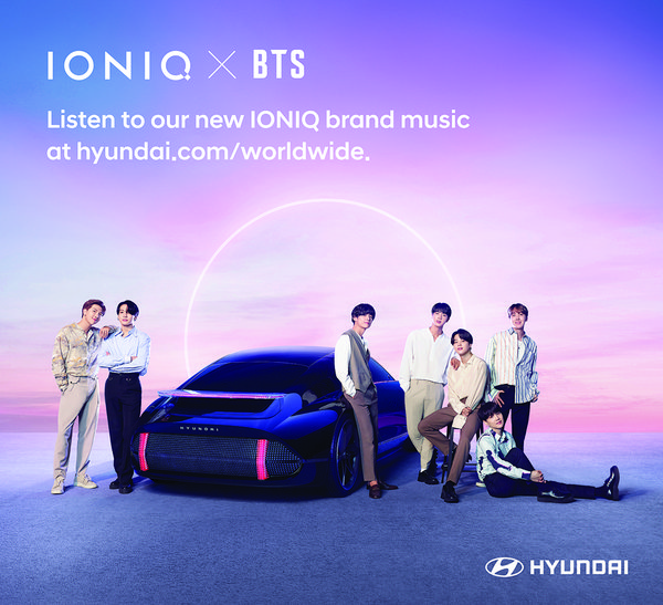 Hyundai and BTS Launch Hyundai's Dedicated EV Brand IONIQ song 