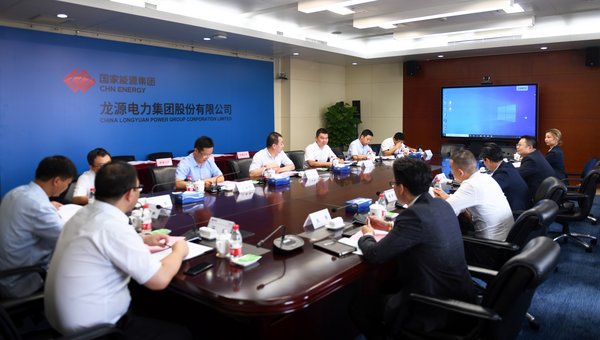龍源電力和優得運維現場簽約圖
