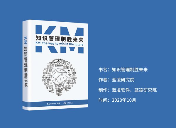 藍凌研究院推出《知識管理制勝未來》一書