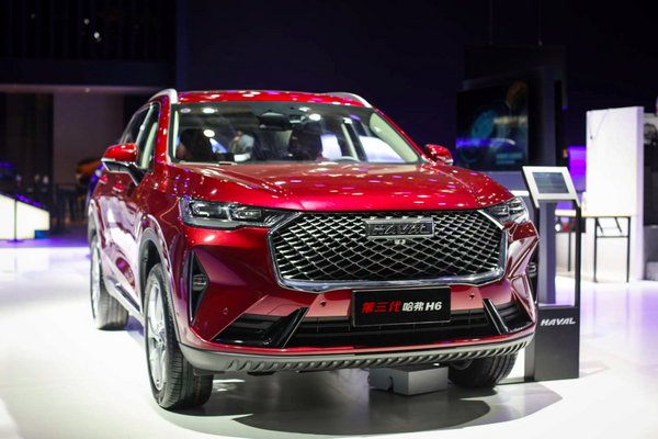GWM Showcases 3rd Gen H6 SUV at Auto China 2020.